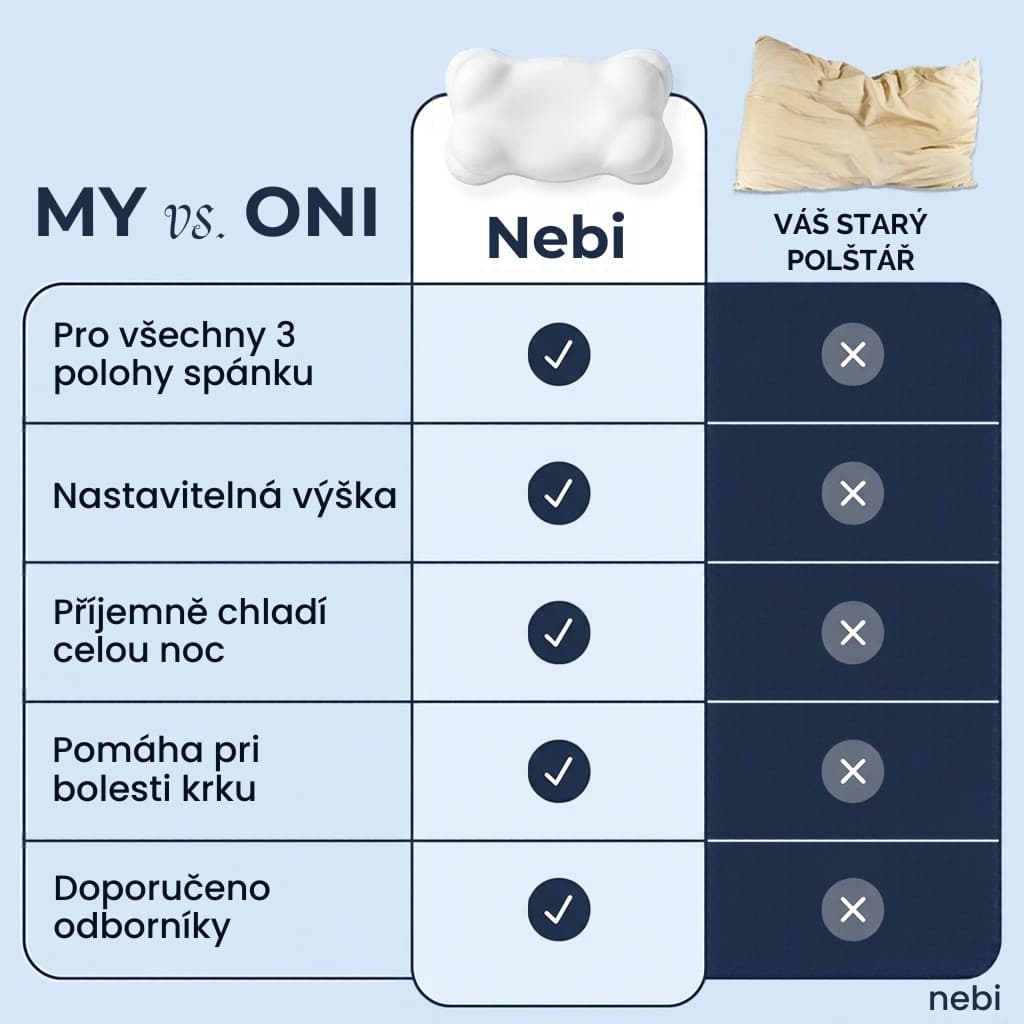 Nebi polštář
